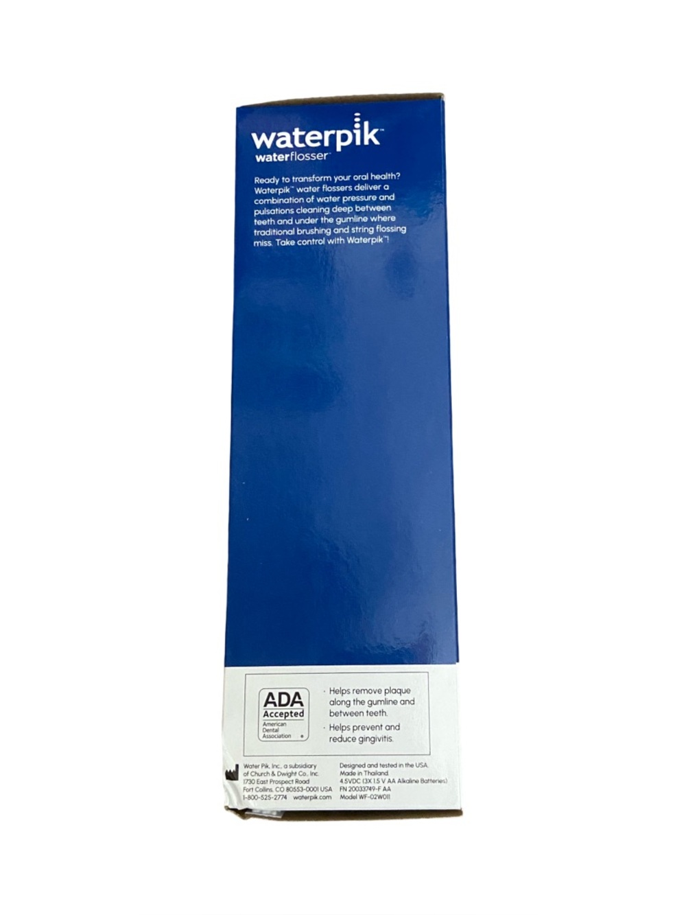 Waterpik Cordless Express Water Flosser - White - Picture 2 of 5